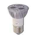 Zvětšit fotografii - Úsporná žárovka LED+ 3x, E27, bodová, bílá denní (3 W, 230 V)